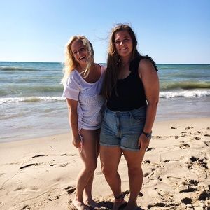 White lace swimsuit coverup!